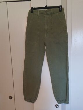 MOTHER Olive Green Cargo Pants